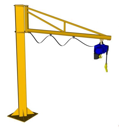 獨(dú)立式旋臂起重機(jī)-獨(dú)立式超支撐旋臂起重機(jī) 2M 臂展 獨(dú)立式旋臂起重機(jī)-獨(dú)立式超支撐旋臂起重機(jī) 2M 臂展